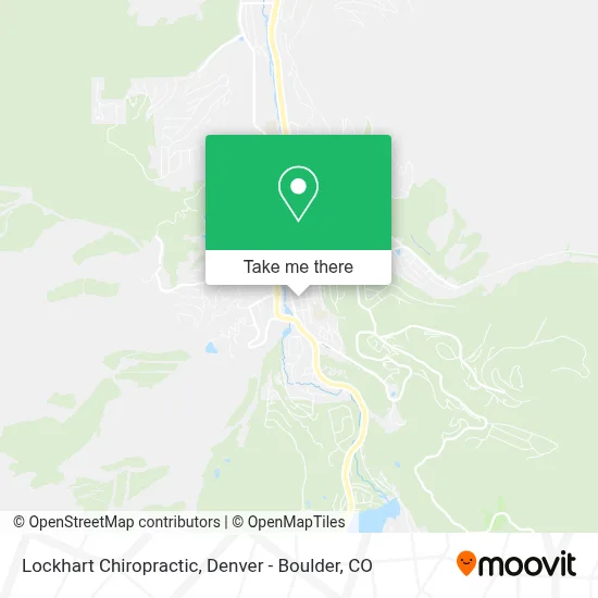 Lockhart Chiropractic map