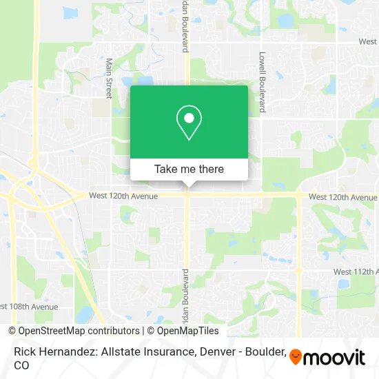 Rick Hernandez: Allstate Insurance map
