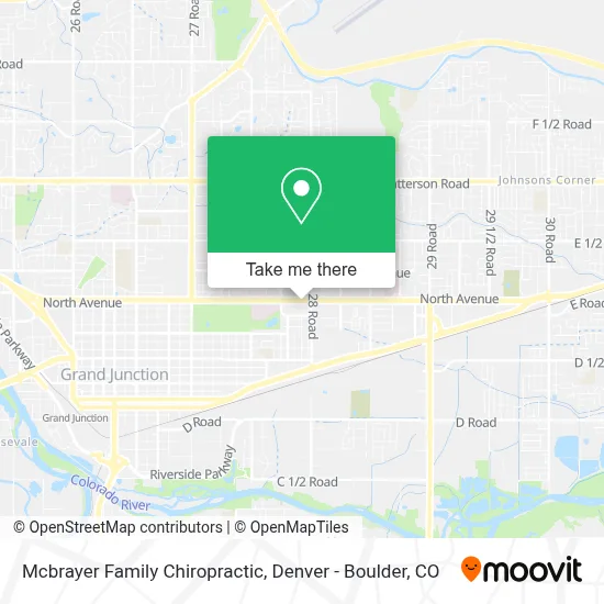 Mcbrayer Family Chiropractic map