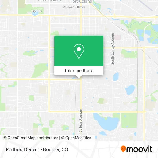 Redbox map
