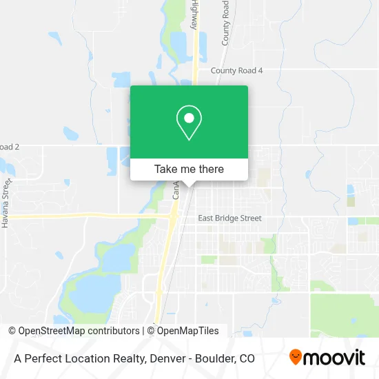 A Perfect Location Realty map