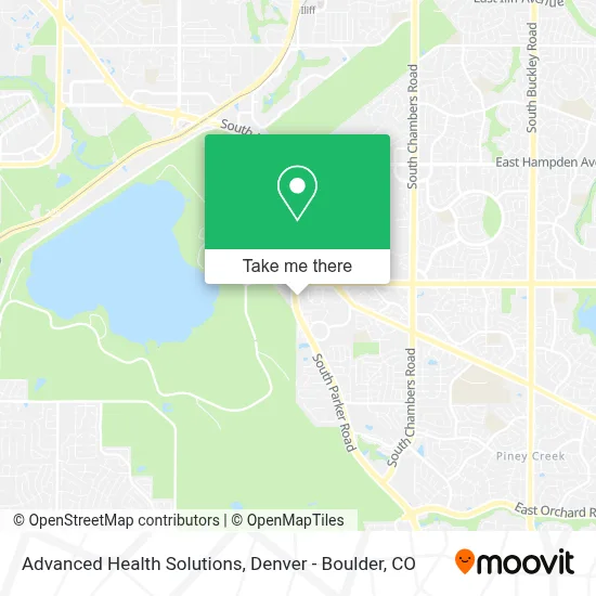 Advanced Health Solutions map