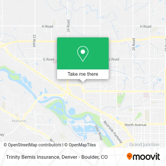Trinity Bemis Insurance map