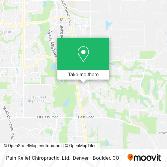 Pain Relief Chiropractic, Ltd. map