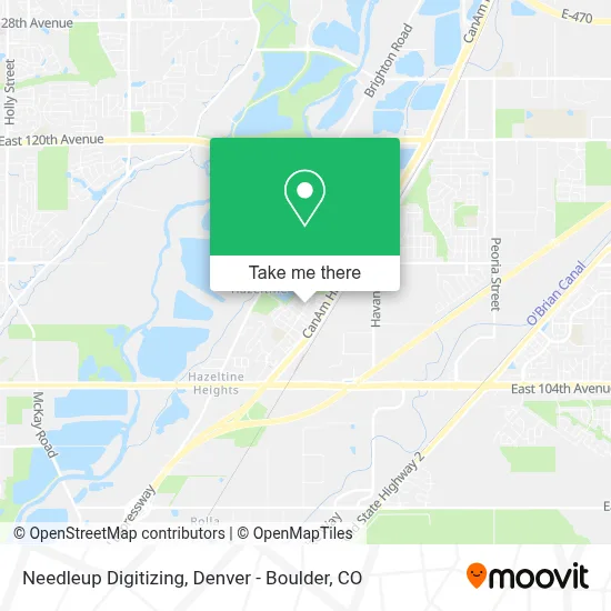 Needleup Digitizing map