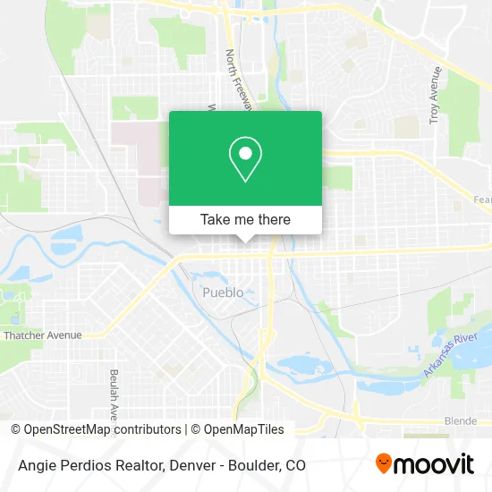 Angie Perdios Realtor map