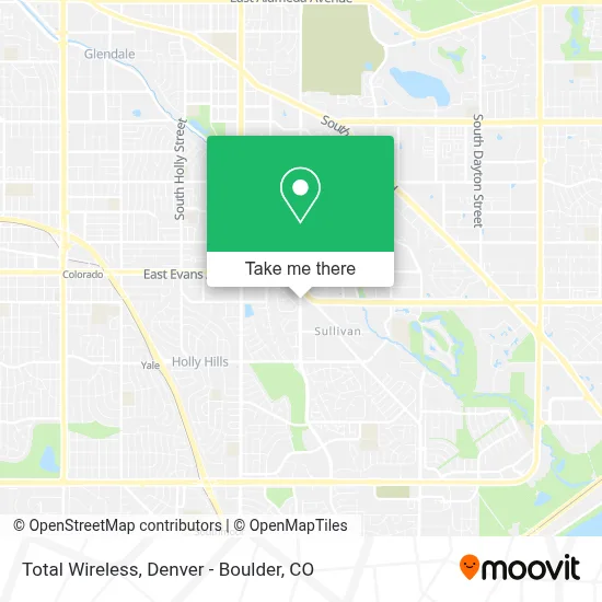 Total Wireless map