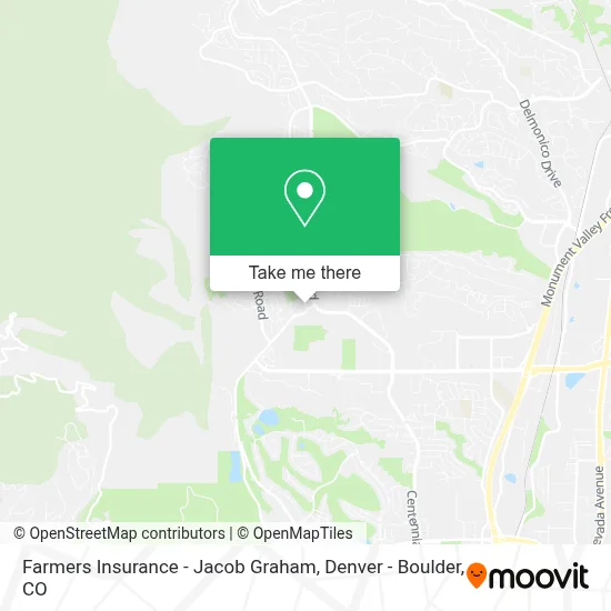 Farmers Insurance - Jacob Graham map