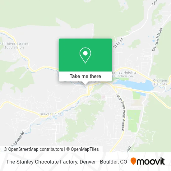 The Stanley Chocolate Factory map