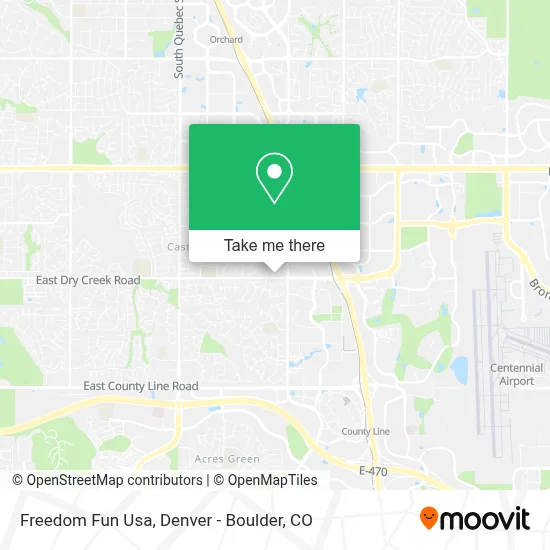 Freedom Fun Usa map