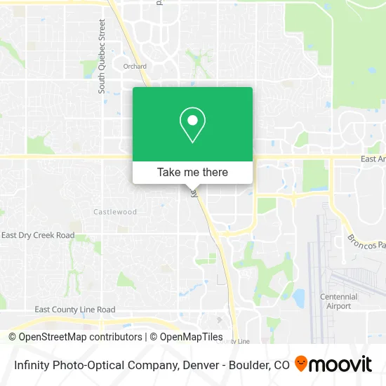Infinity Photo-Optical Company map