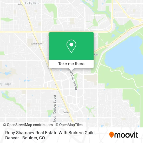 Rony Shamaev Real Estate With Brokers Guild map