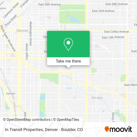 In Transit Properties map