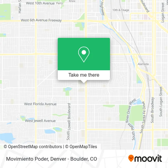 Movimiento Poder map