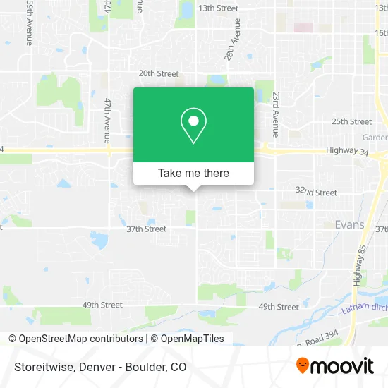 Storeitwise map