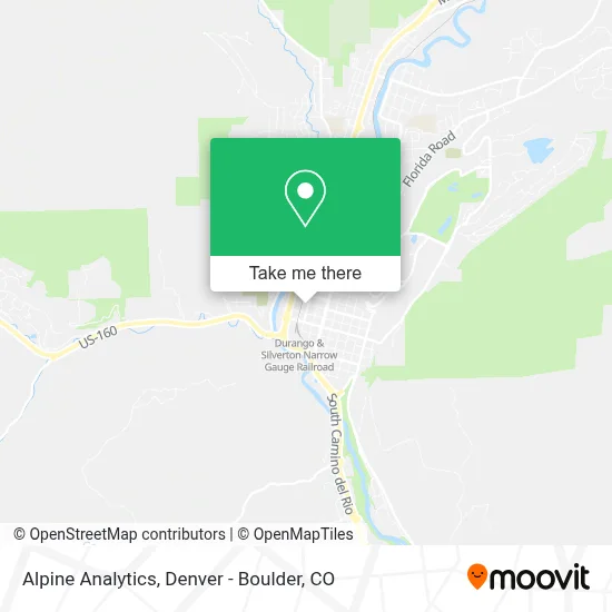 Alpine Analytics map