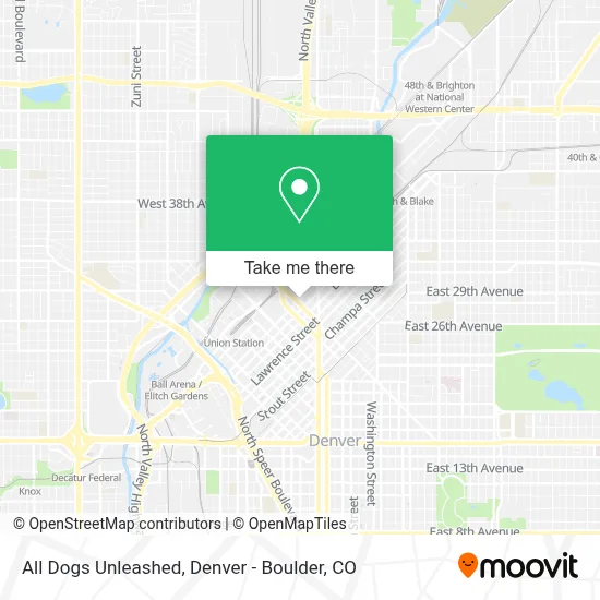 All Dogs Unleashed map