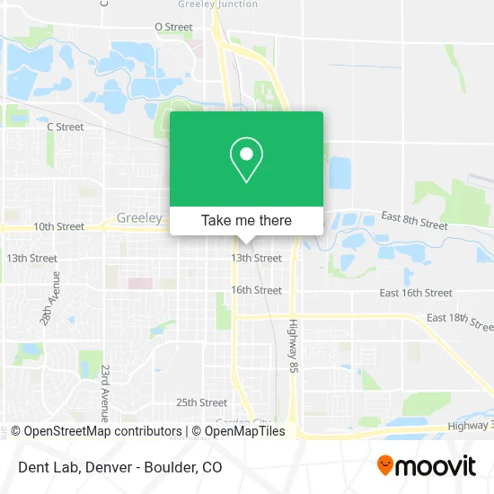 Dent Lab map
