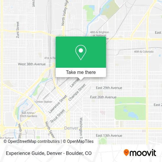 Experience Guide map