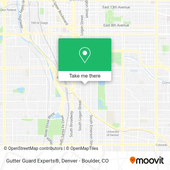 Gutter Guard Experts® map
