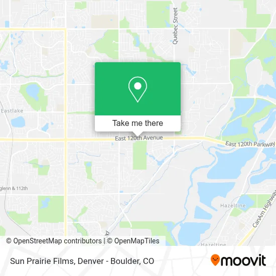 Sun Prairie Films map