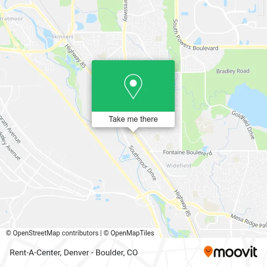 Rent-A-Center map