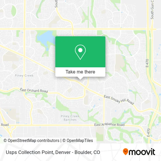 Usps Collection Point map