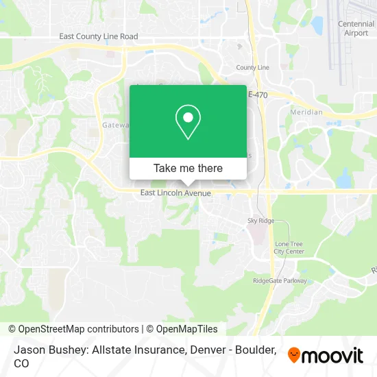 Jason Bushey: Allstate Insurance map