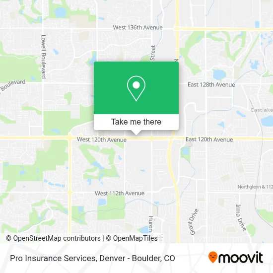 Pro Insurance Services map