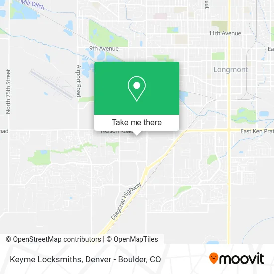 Keyme Locksmiths map