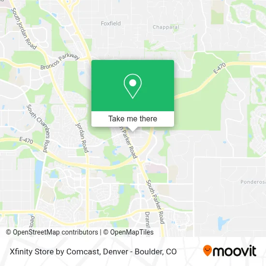 Xfinity Store by Comcast map