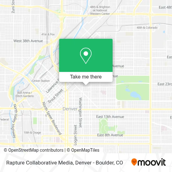 Rapture Collaborative Media map