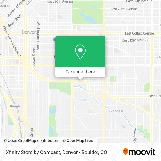 Xfinity Store by Comcast map