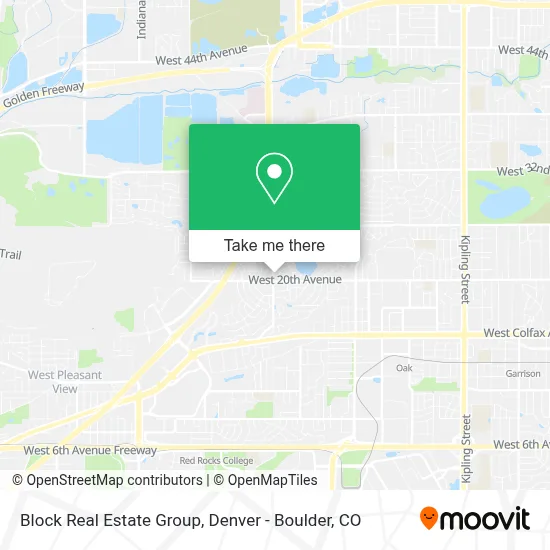 Block Real Estate Group map