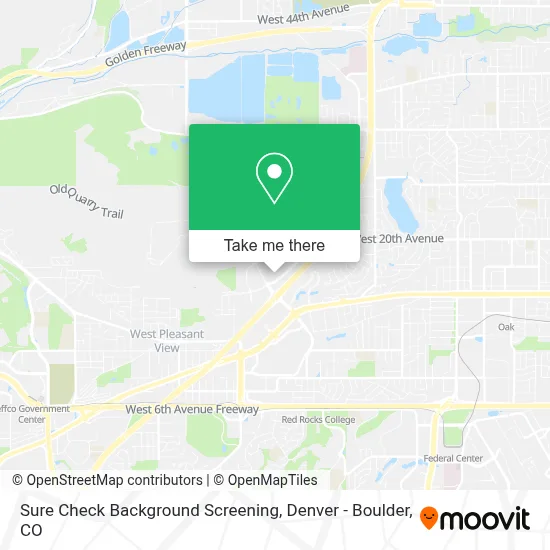 Sure Check Background Screening map
