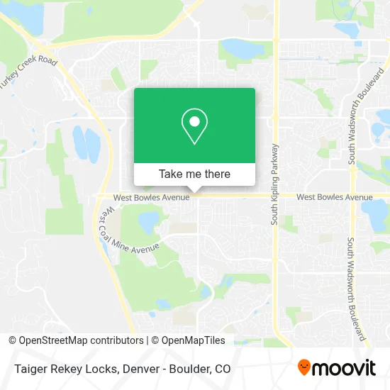 Taiger Rekey Locks map