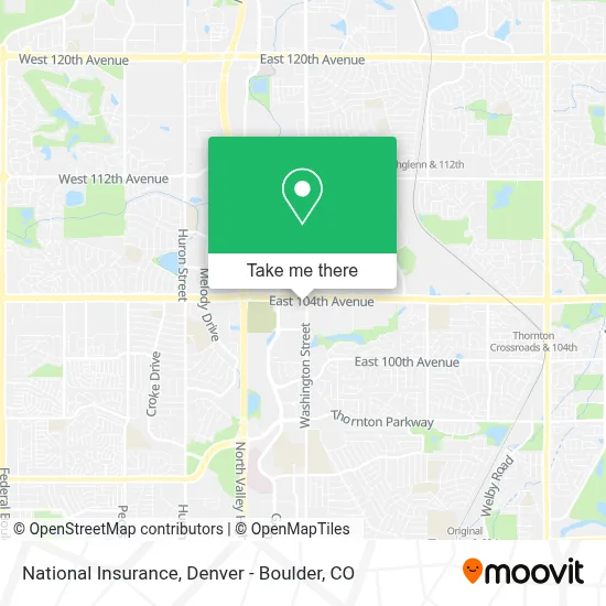 National Insurance map