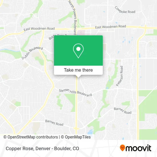 Copper Rose map