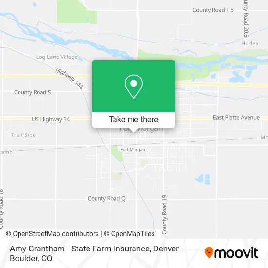 Amy Grantham - State Farm Insurance map