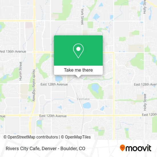Rivers City Cafe map