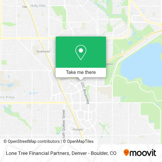 Lone Tree Financial Partners map
