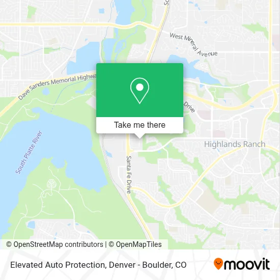 Elevated Auto Protection map