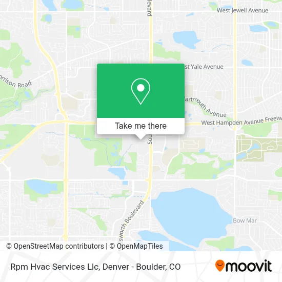 Rpm Hvac Services Llc map