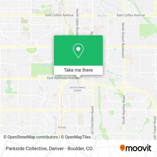 Parkside Collective map