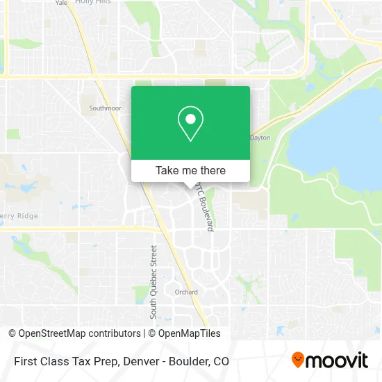 First Class Tax Prep map
