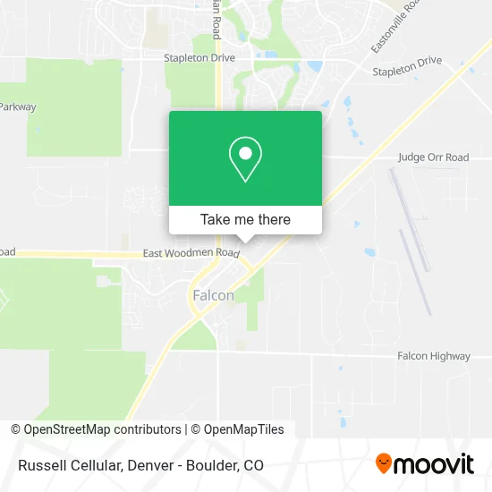 Russell Cellular map