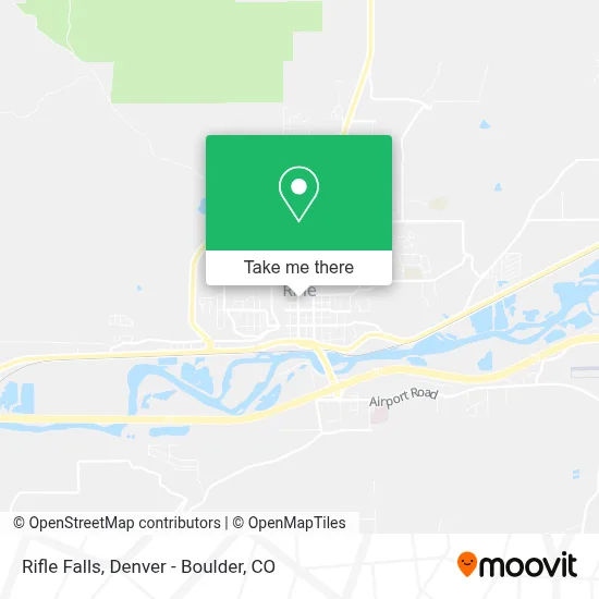 Rifle Falls map