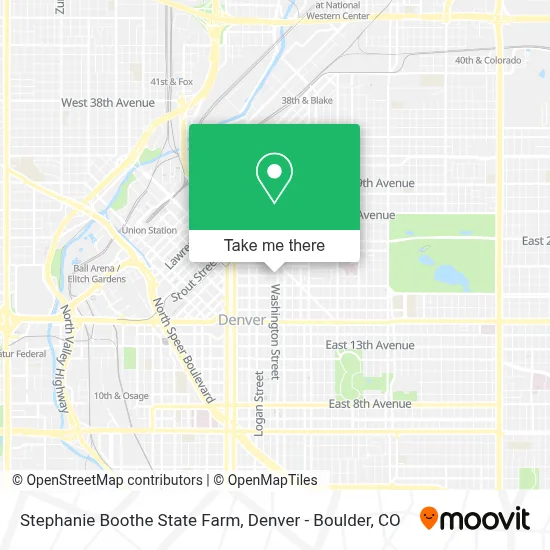 Stephanie Boothe State Farm map