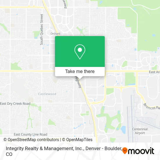 Integrity Realty & Management, Inc. map