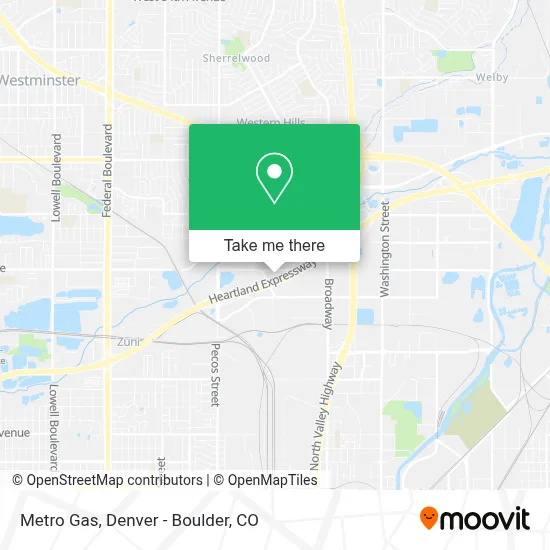 Metro Gas map